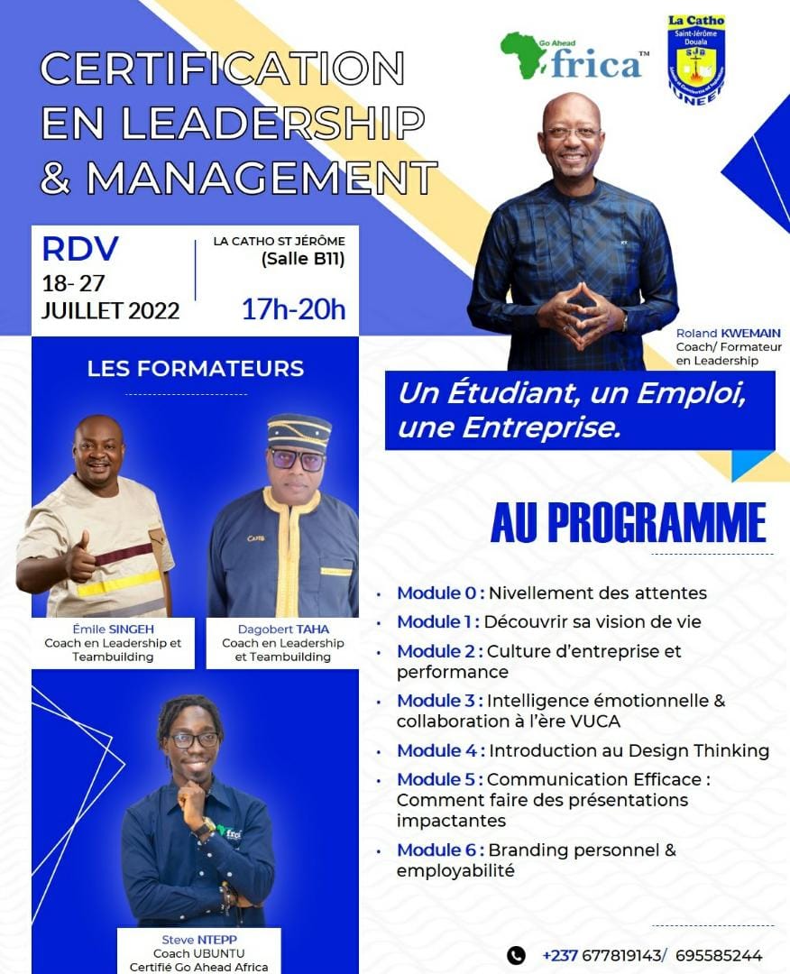Cours de Certification en leadership et management